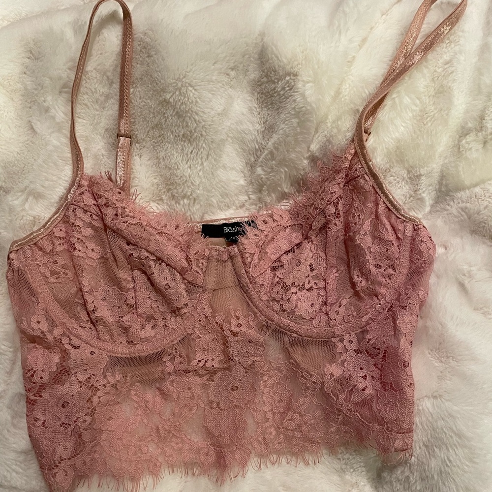 Pink Corset Top